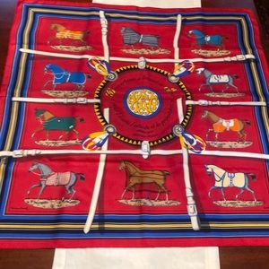 Hermès scarf Couvertures et tenues deJour